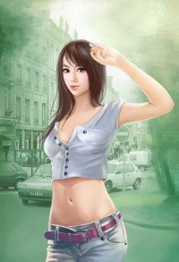 他降落时